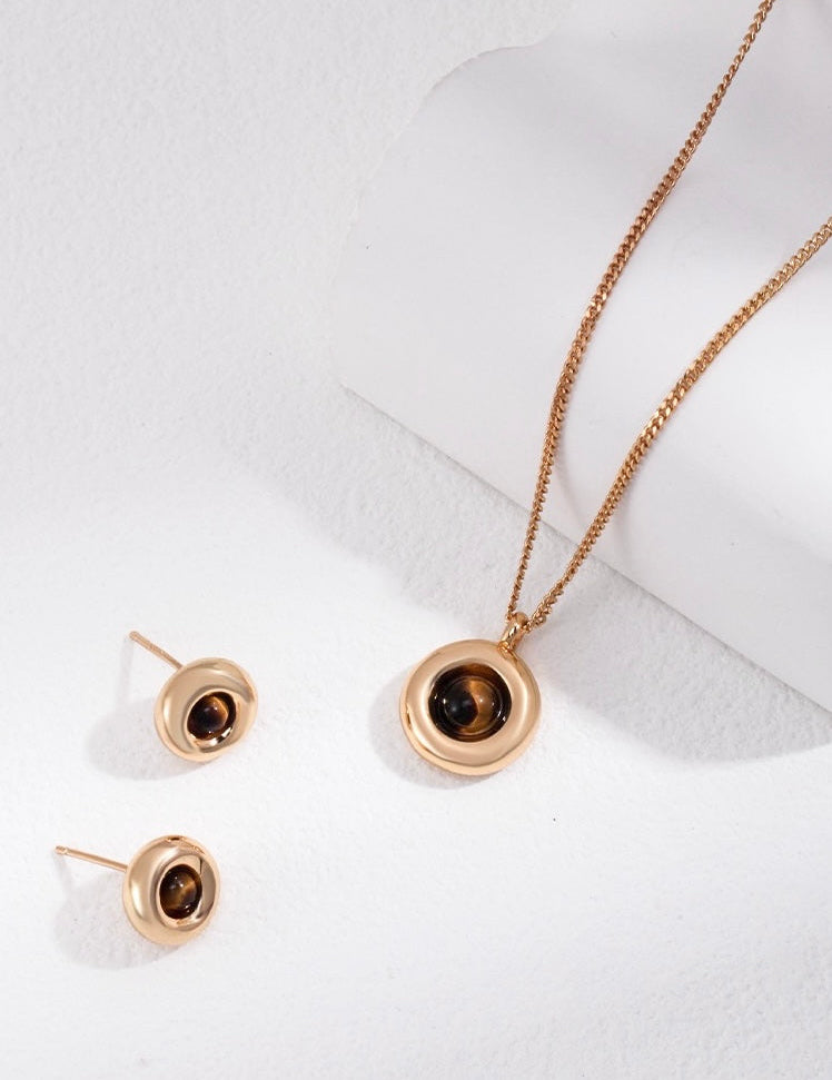 Noir Dot Earrings