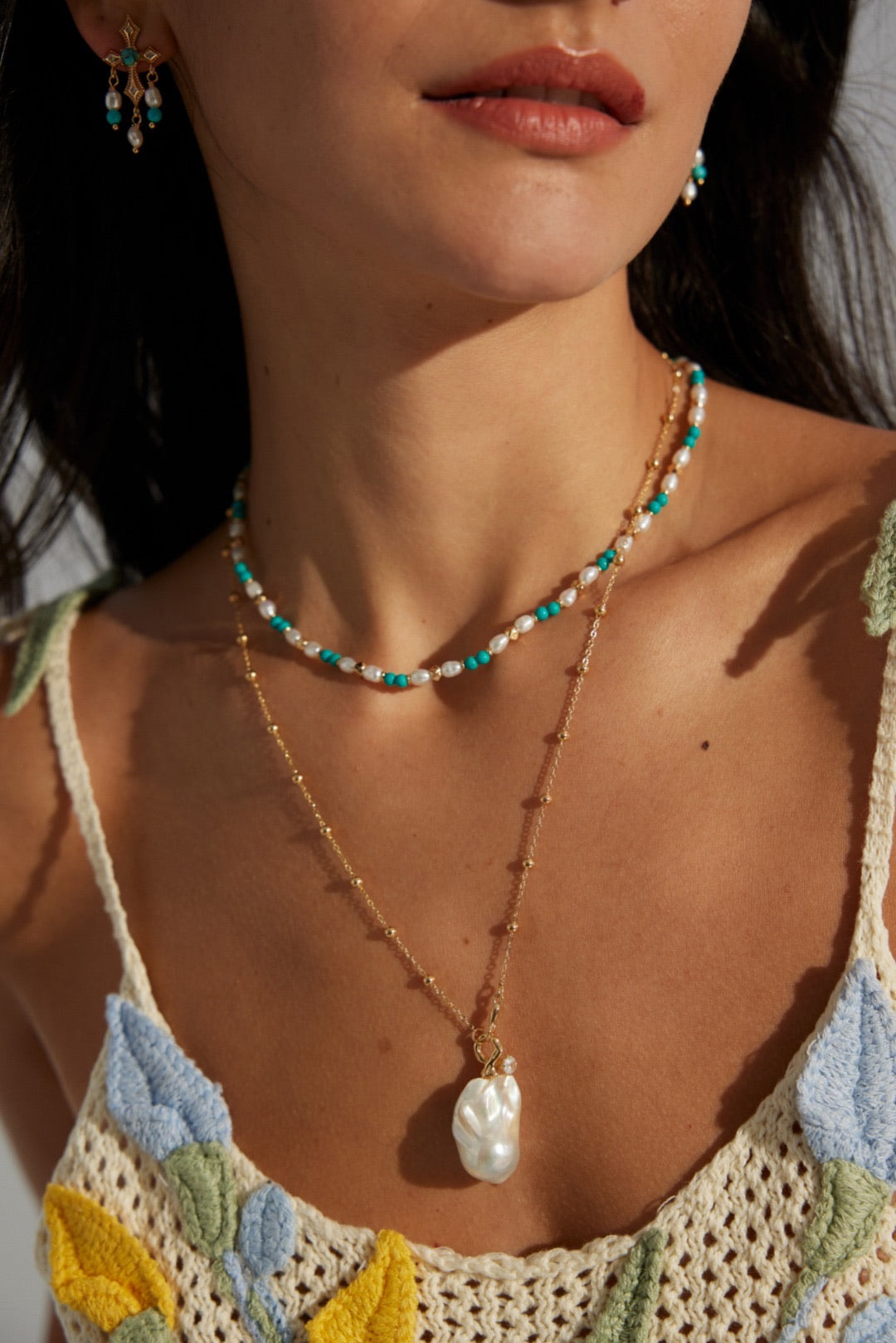 Flux Pearl Necklace