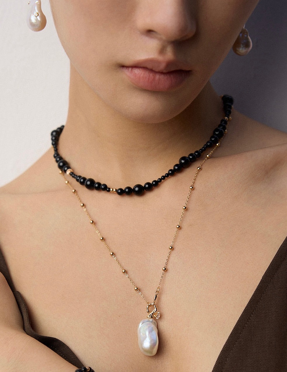 Flux Pearl Necklace