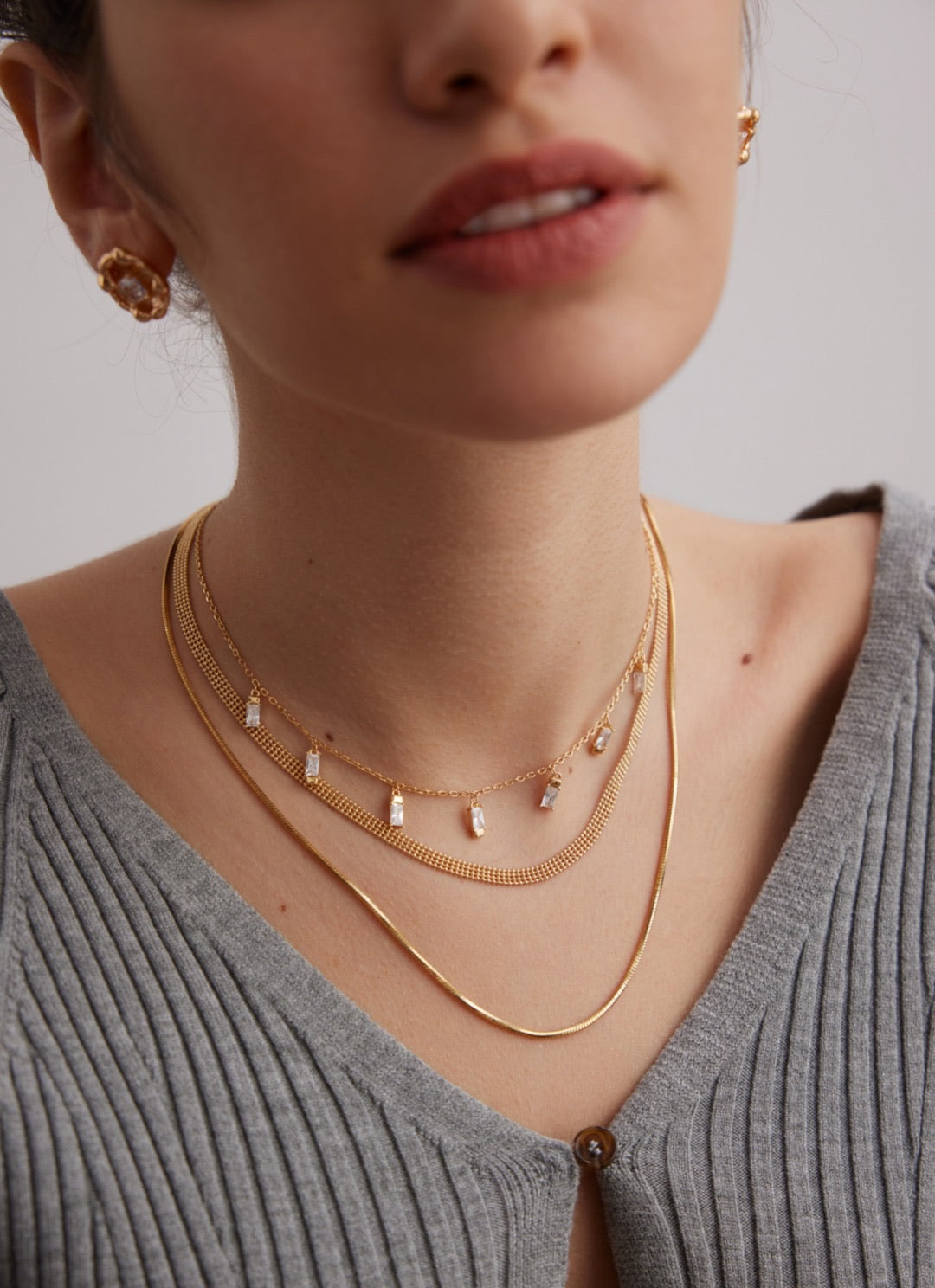 Silken Steel Necklace
