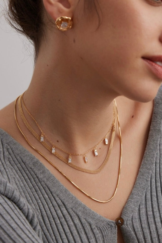 Silken Steel Necklace