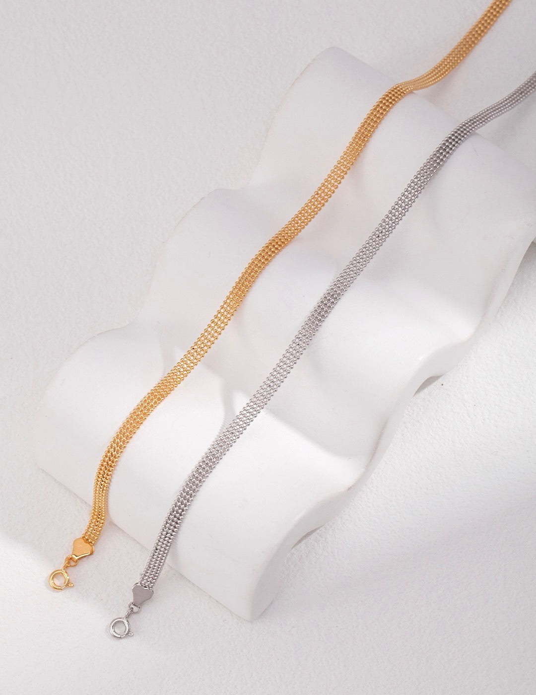 Silken Steel Necklace