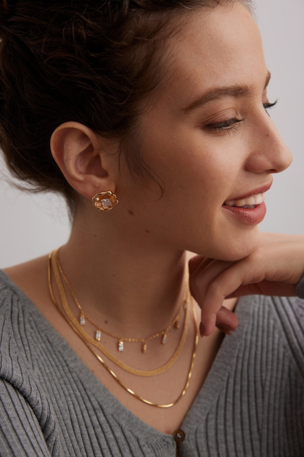 Silken Steel Necklace