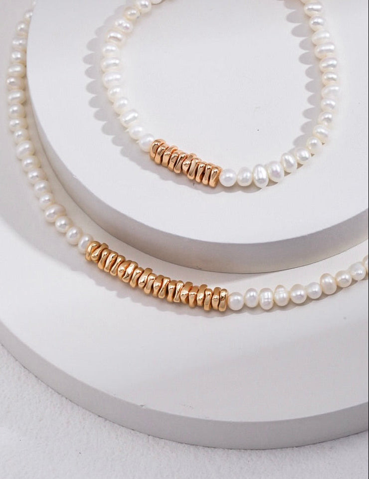 Luna Beads Halo Necklace