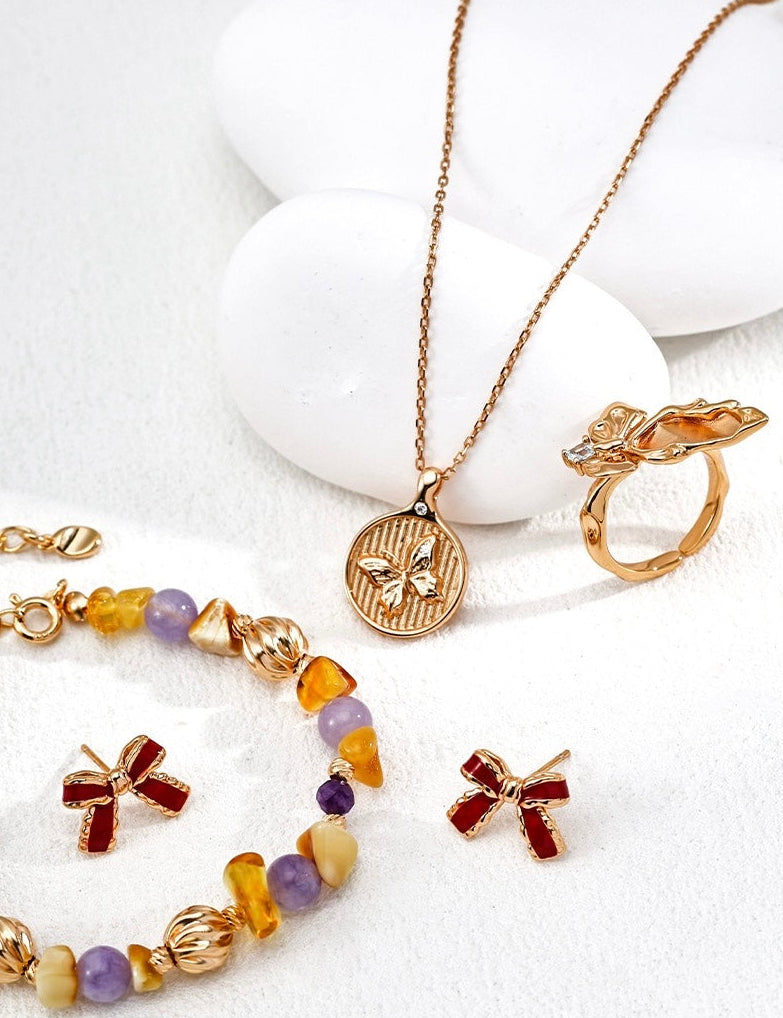 Butterfly Crest Pendant