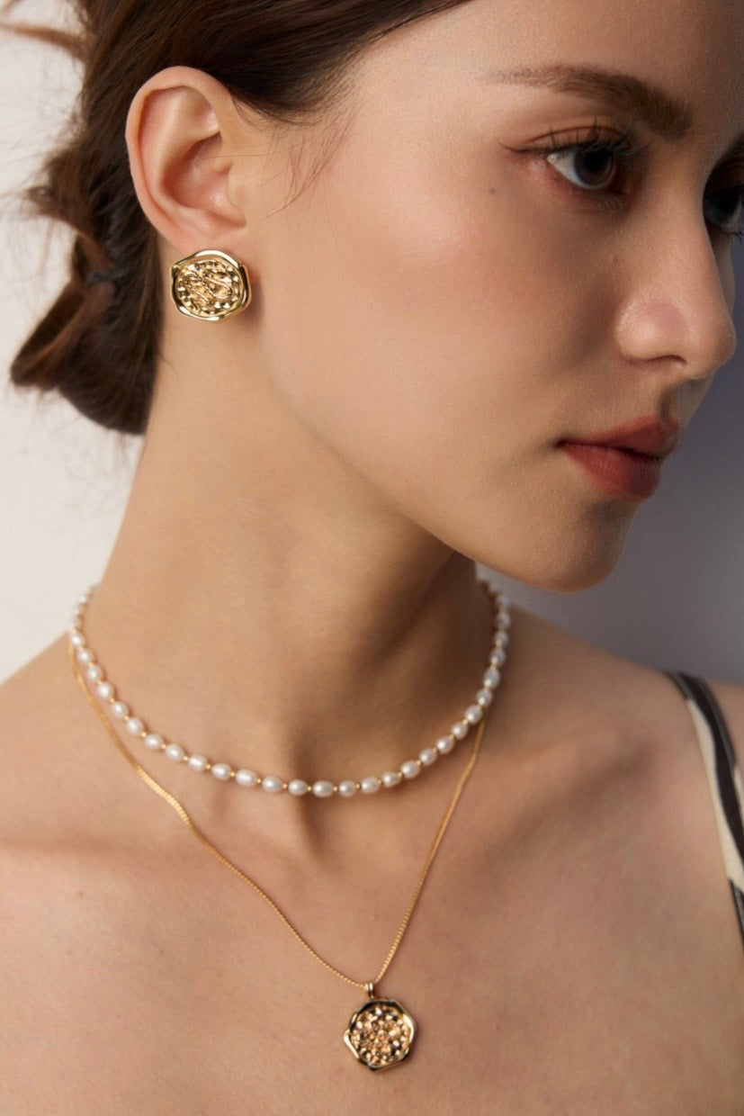 Serpent Seal Earrings