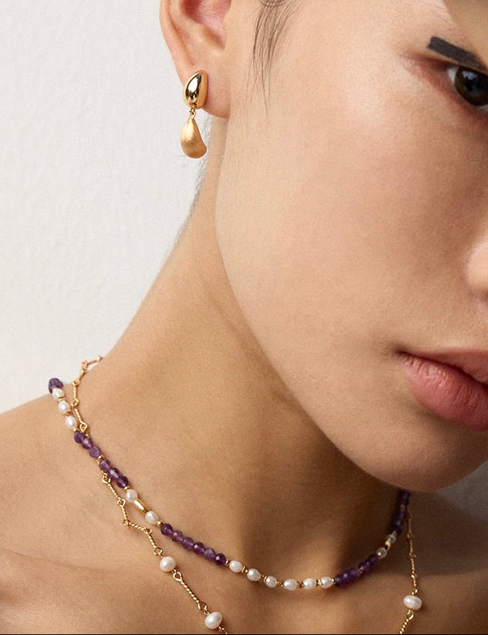 Fusion Teardrop Earrings