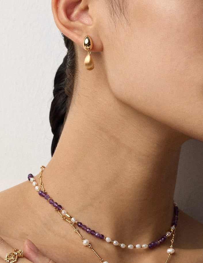 Fusion Teardrop Earrings