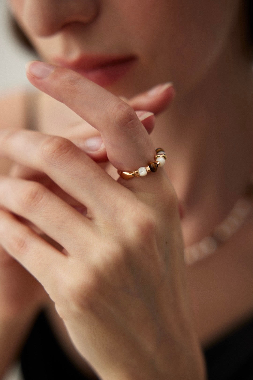 Orbit Beads Ring