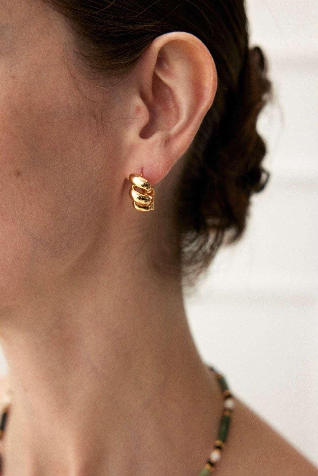 Twist Morph Hoops Earring