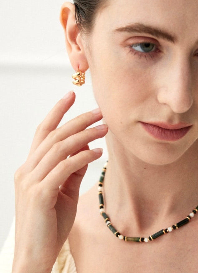 Twist Morph Hoops Earring