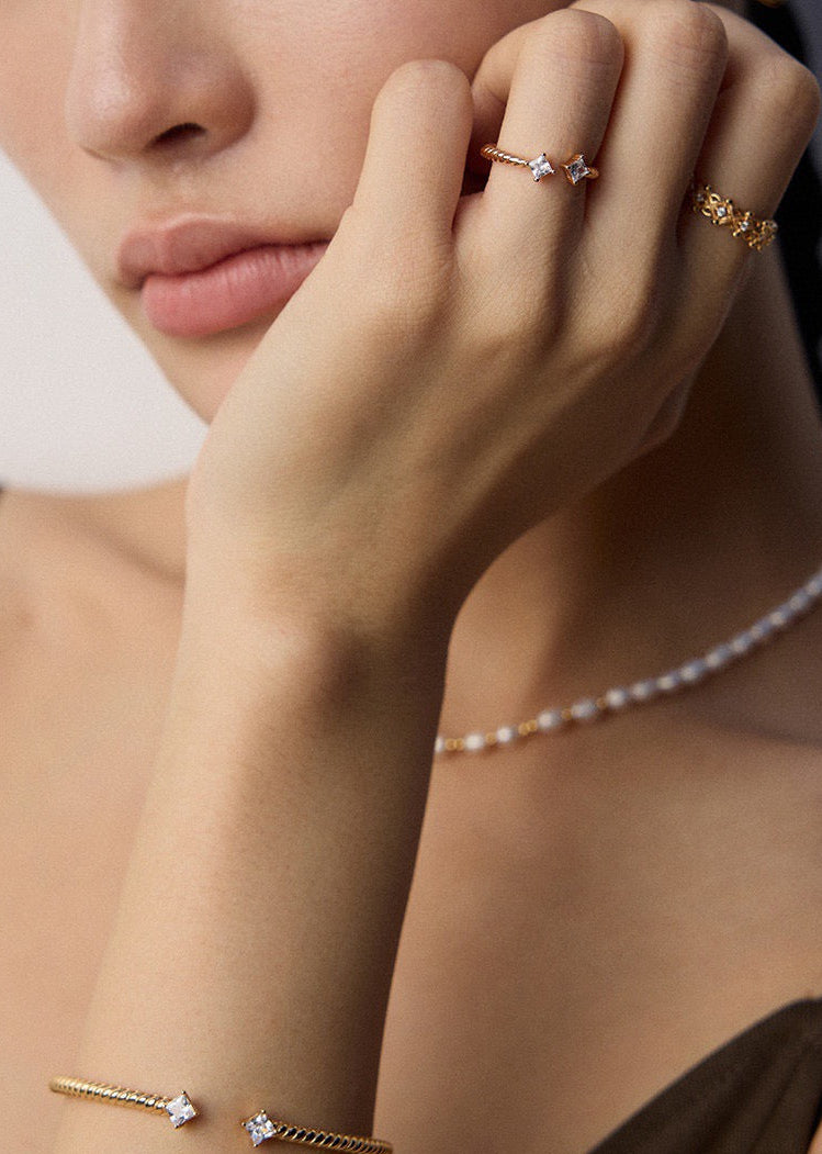 Twine Gem Ring