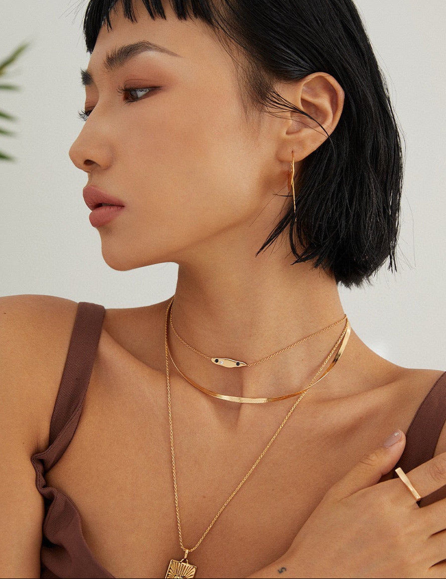 Serpent Sleek Necklace