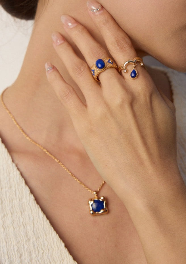 Celeste Drop Ring