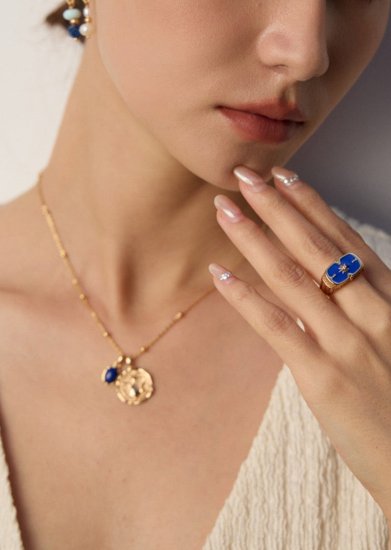 Amphora Coin Necklace