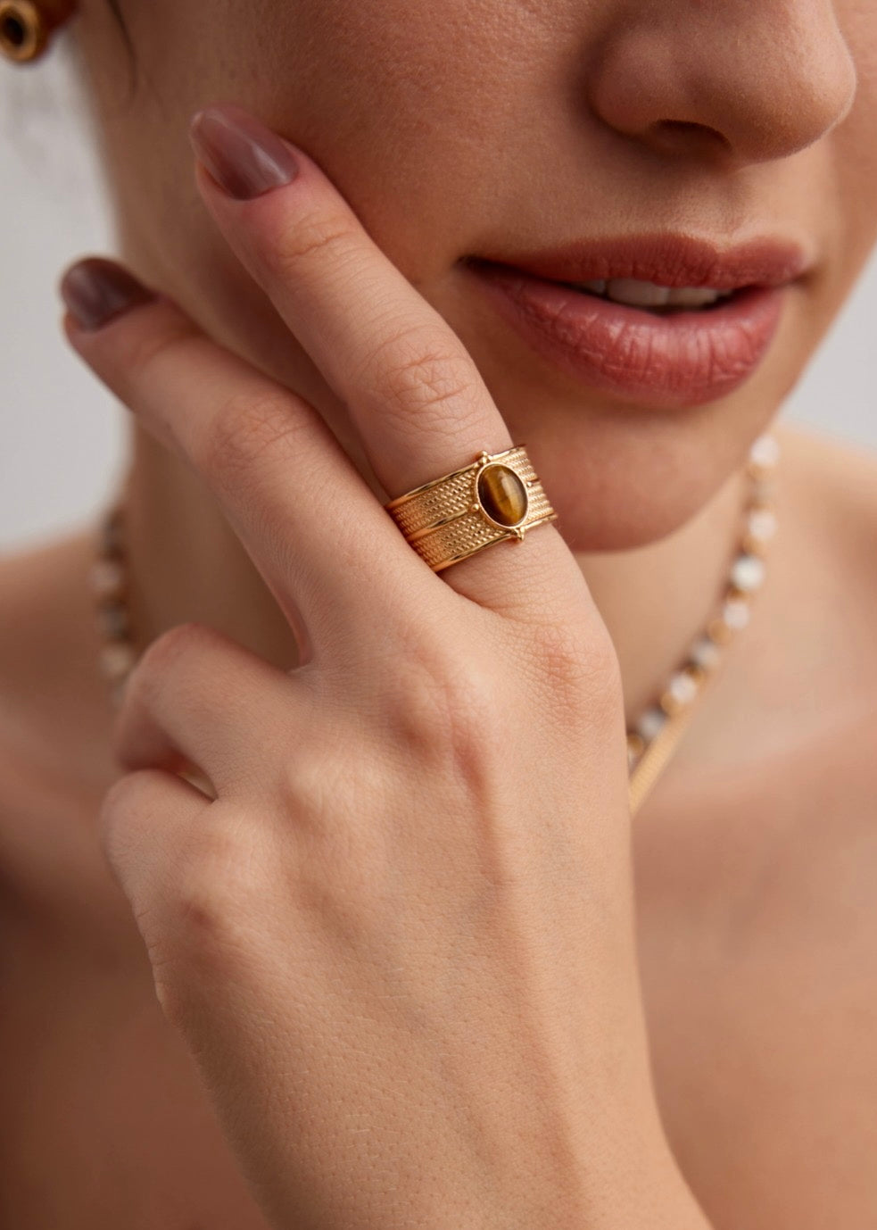 Tiger Crest Ring
