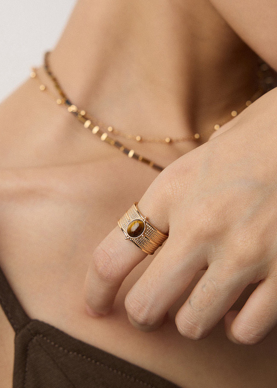 Tiger Crest Ring