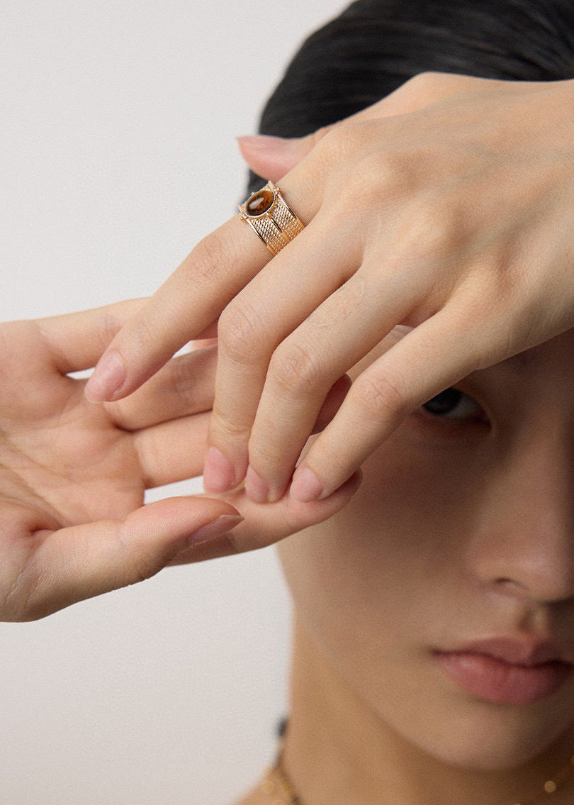 Tiger Crest Ring