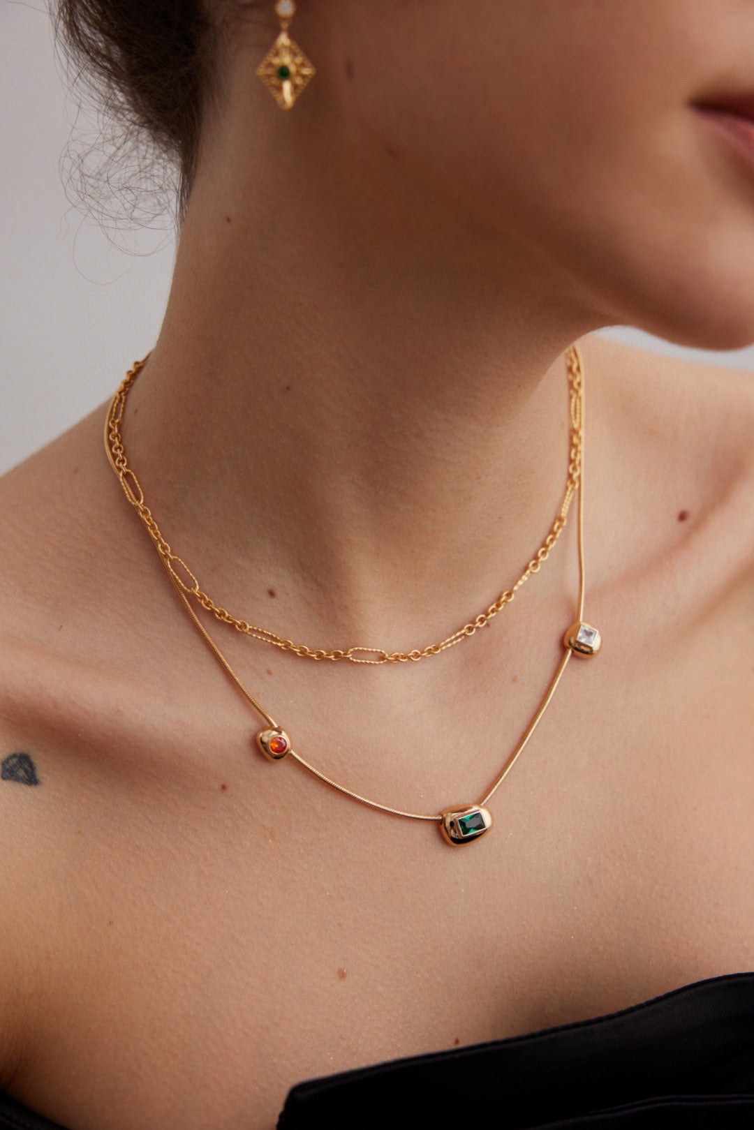 Gem Drift Necklace
