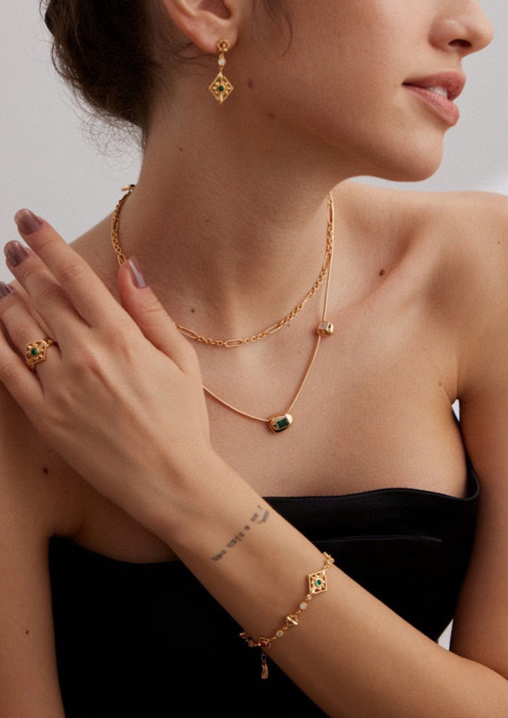 Gem Drift Necklace
