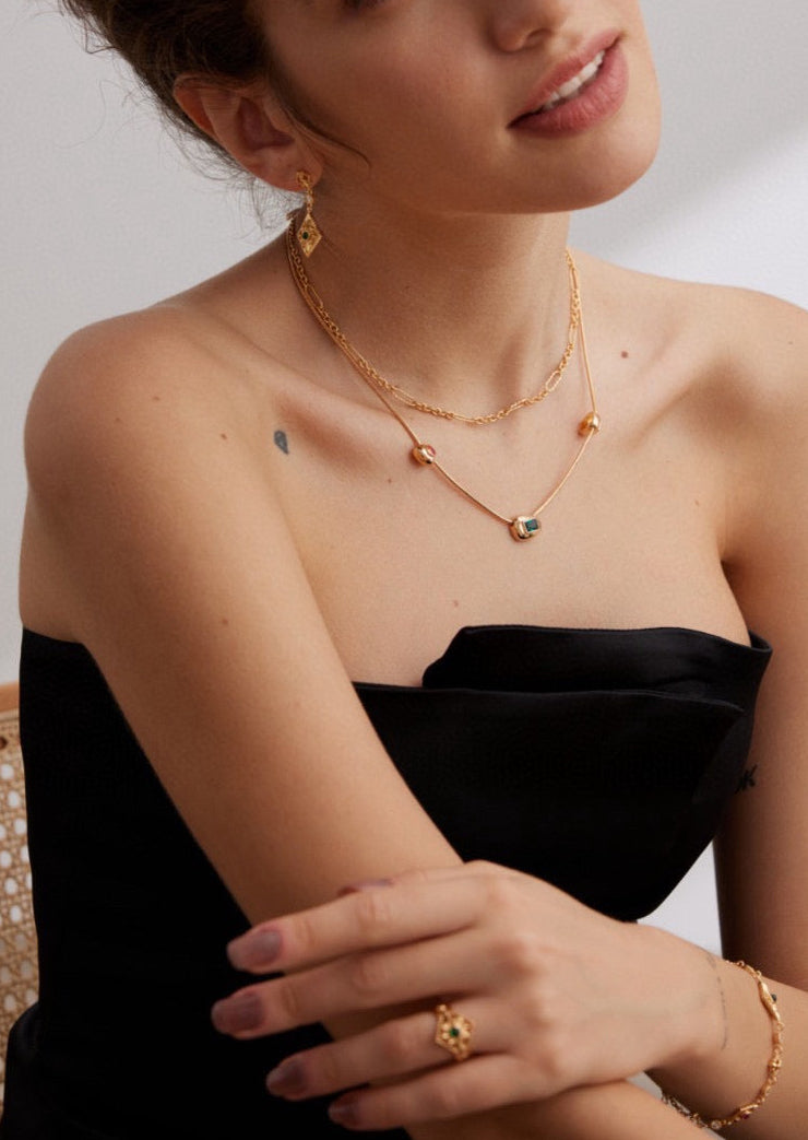 Gem Drift Necklace