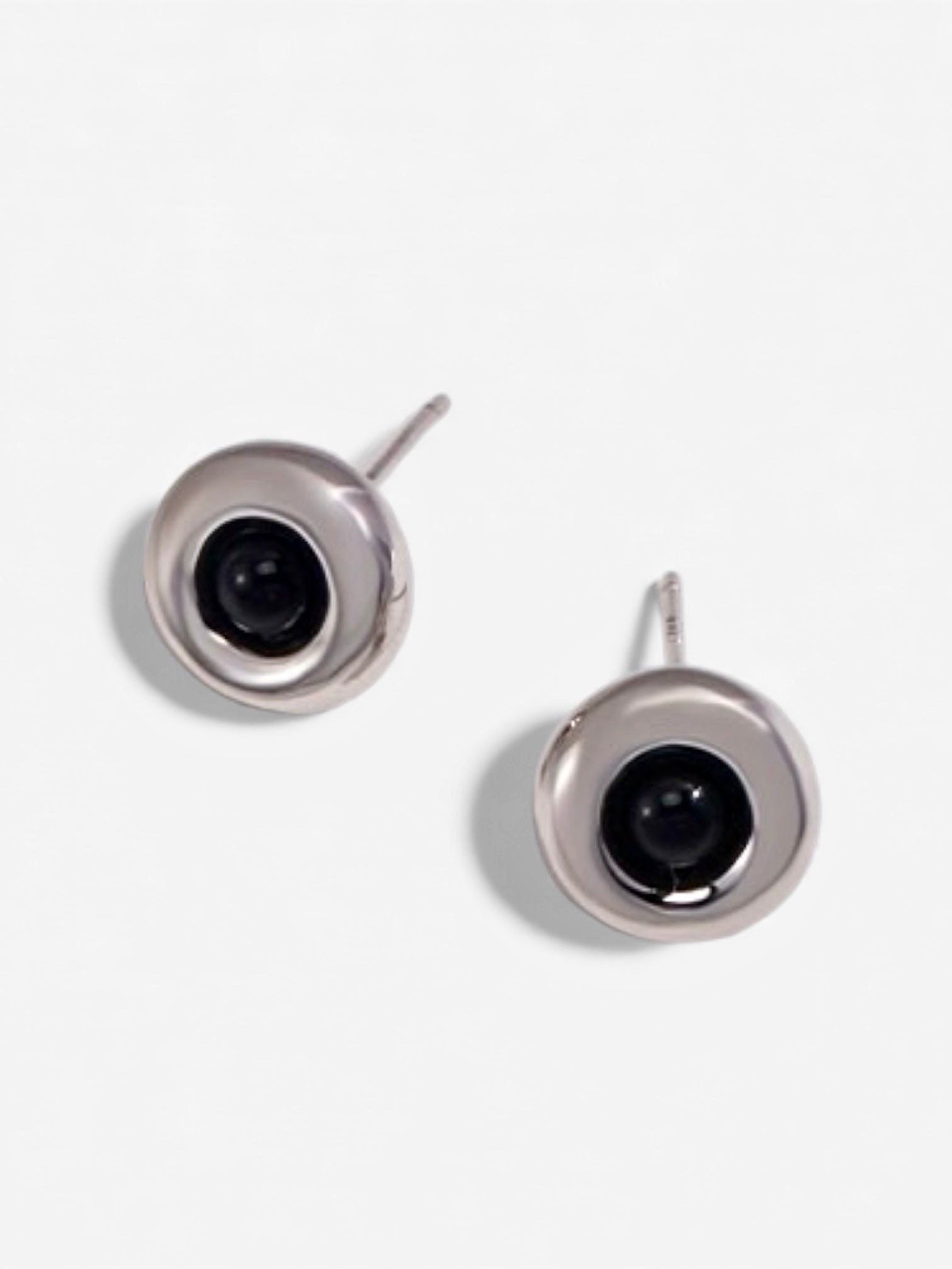 Noir Dot Earrings