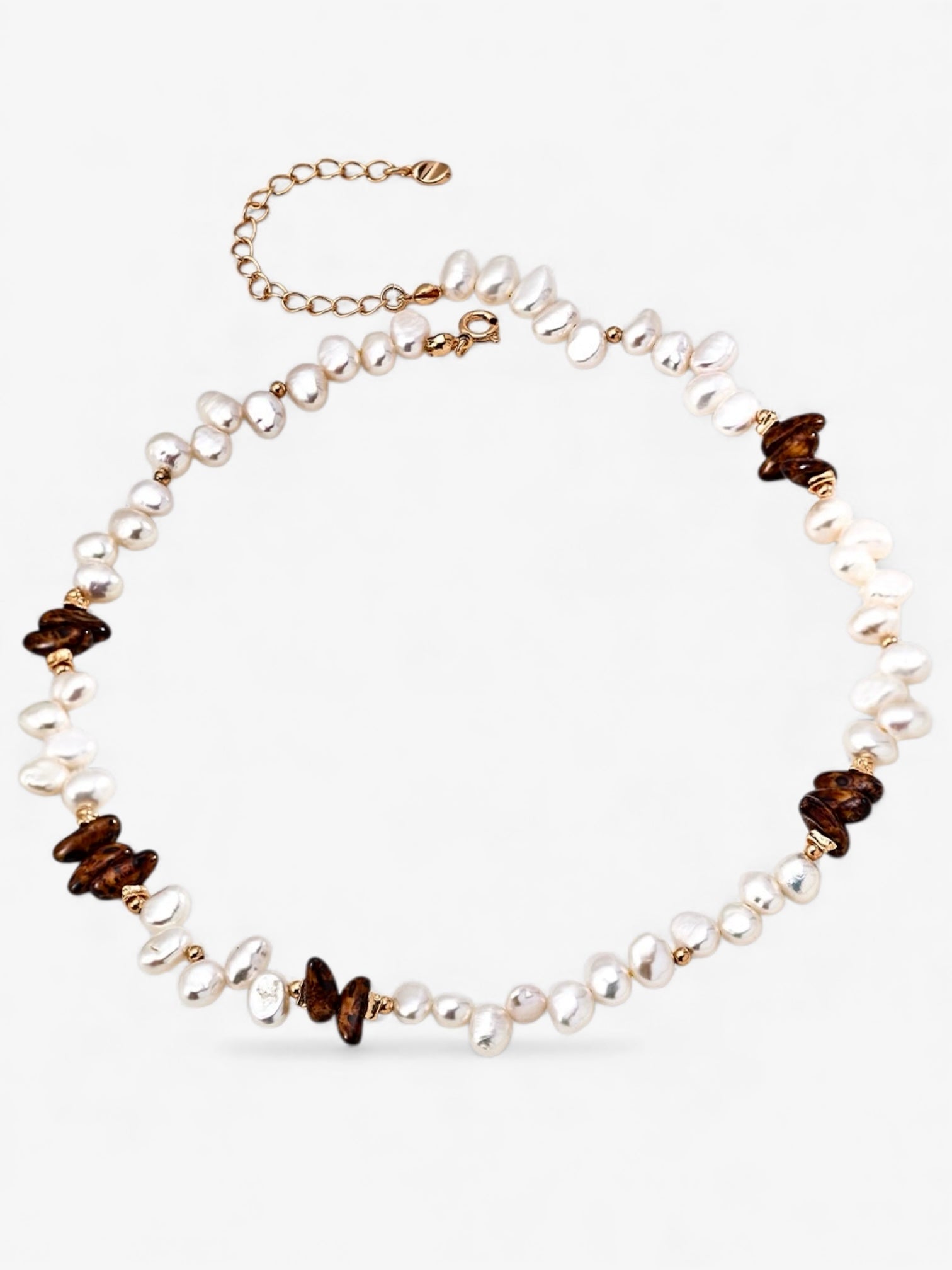Luna Beads Ember Pearl Necklace