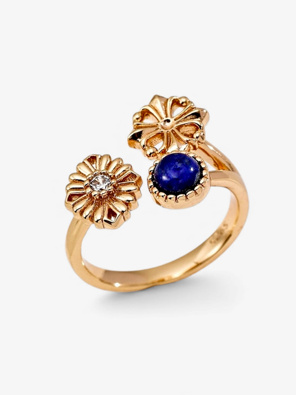 Daisy Wish Lapis Ring