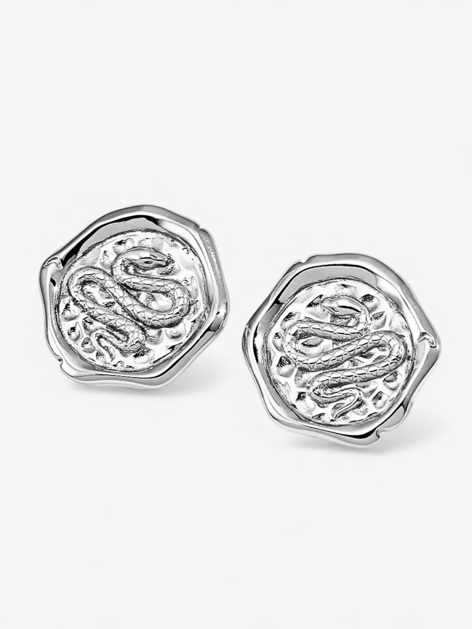 Serpent Seal Earrings