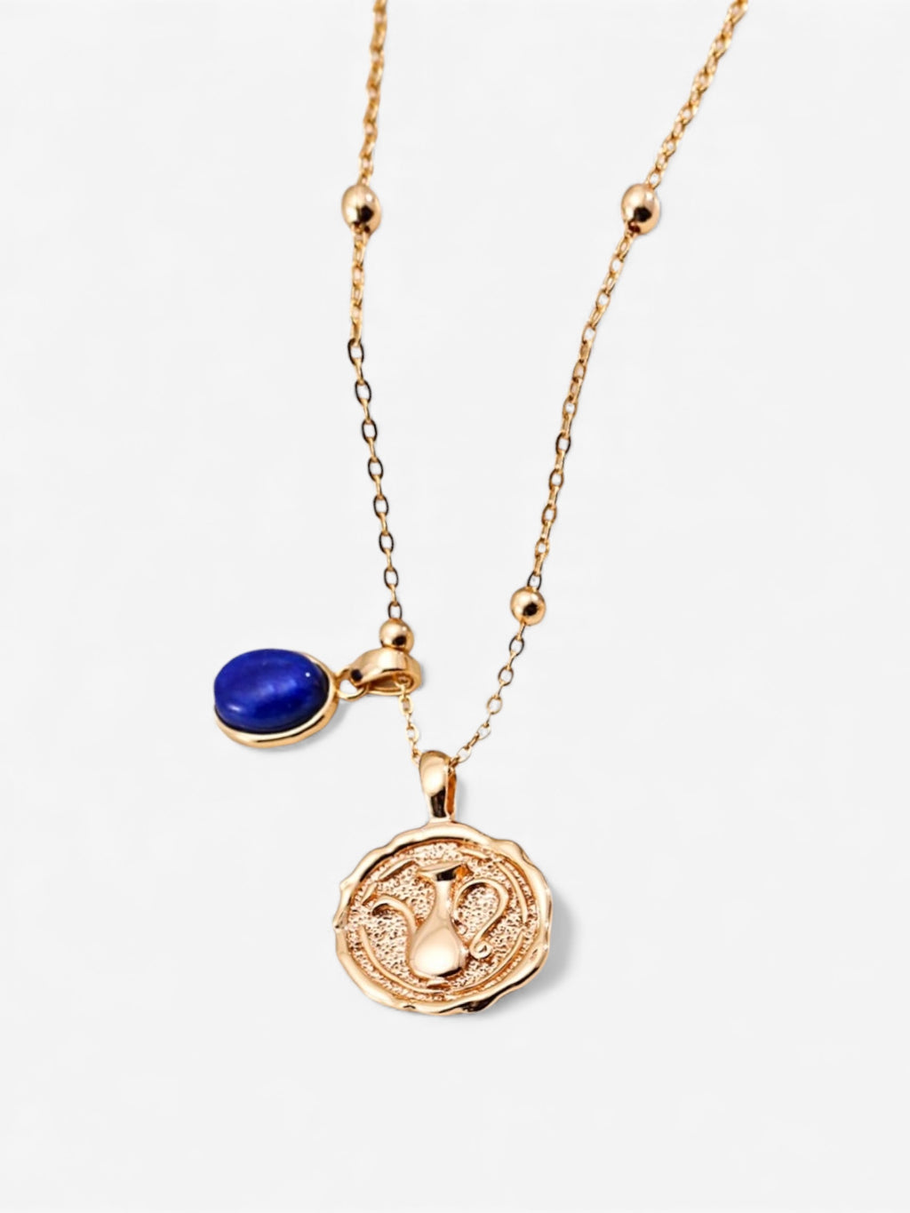 Amphora Coin Necklace