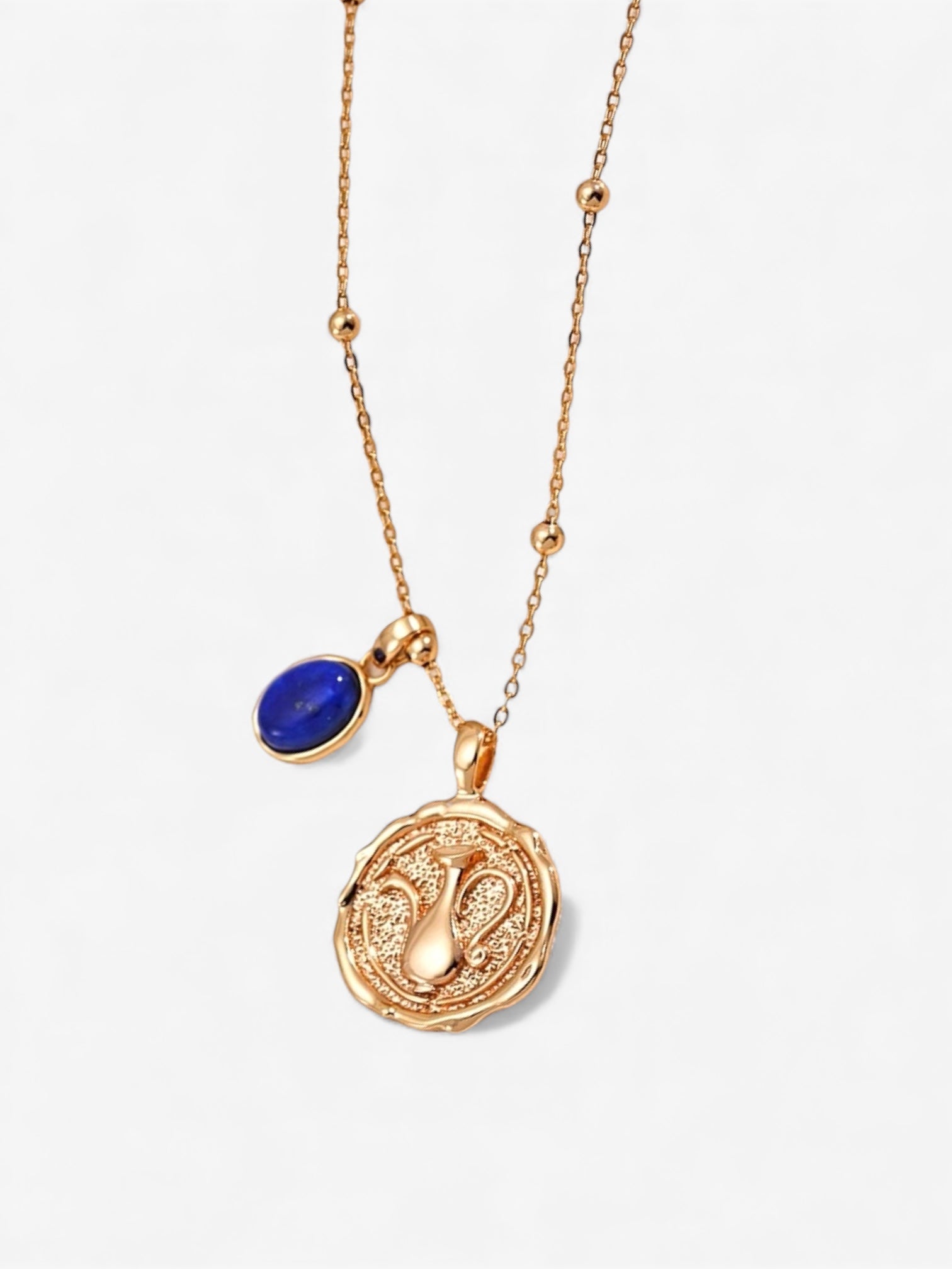Amphora Coin Necklace