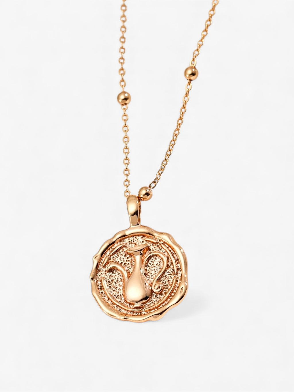 Amphora Coin Necklace