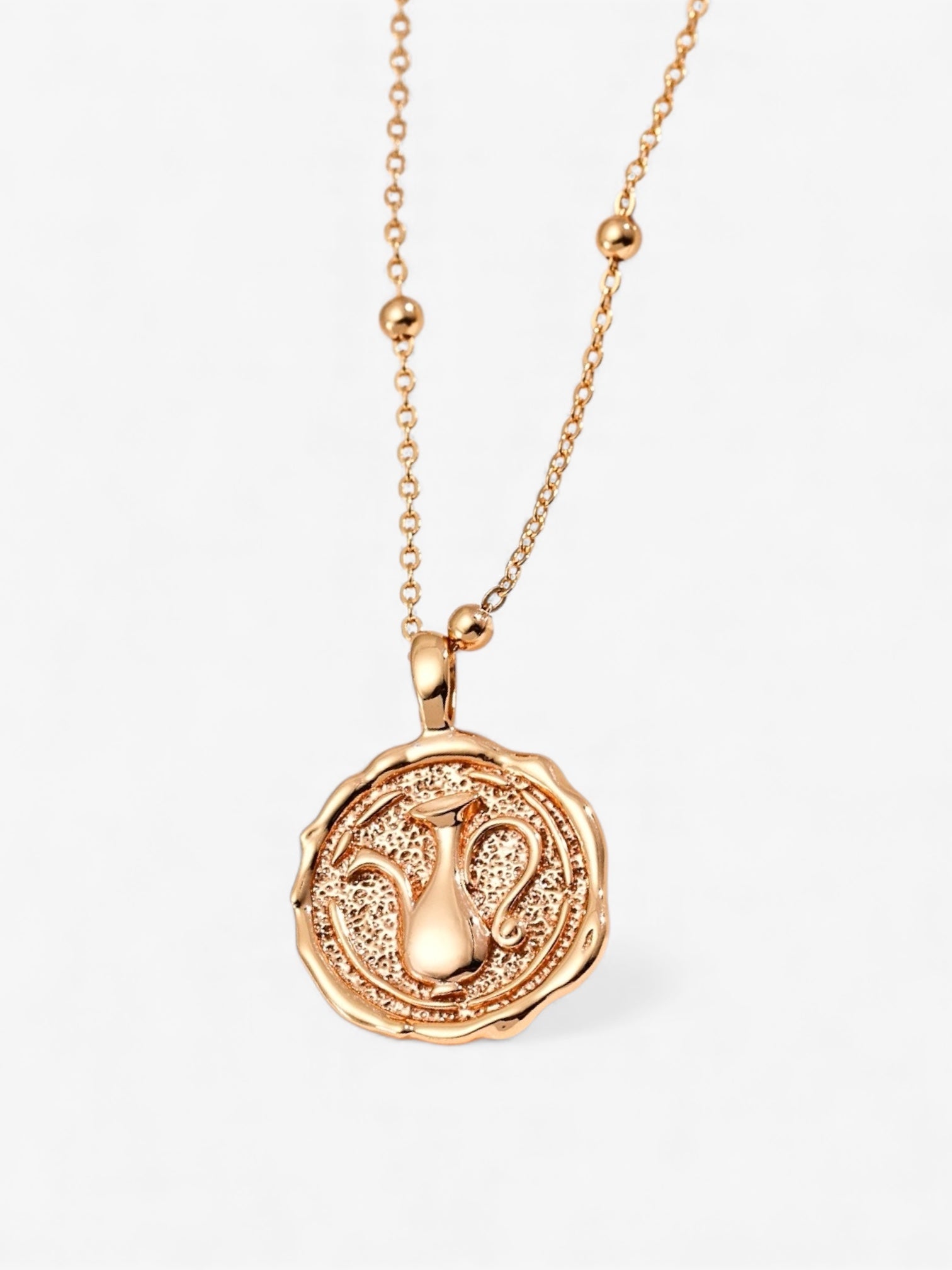 Amphora Coin Necklace
