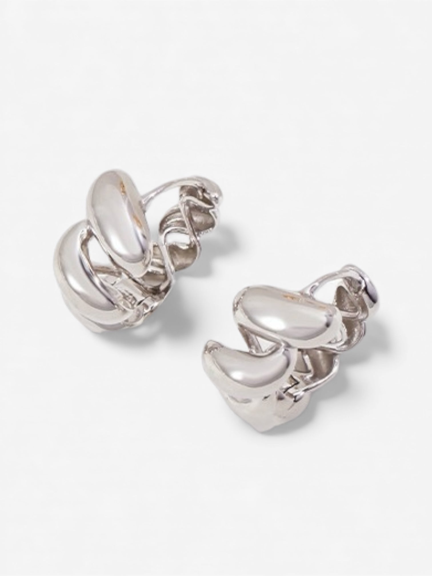 Twist Morph Hoops Earring