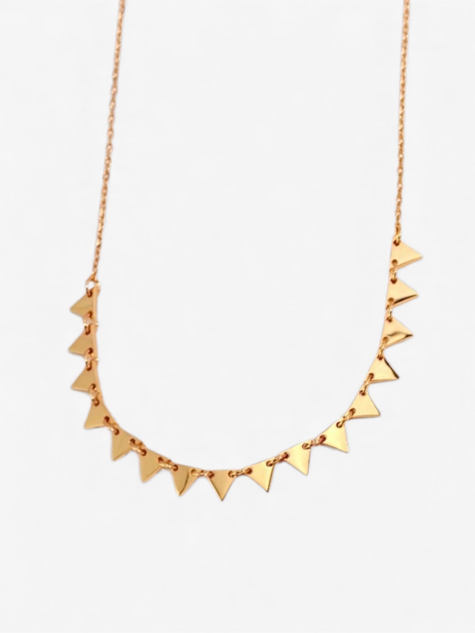 Triangle Rhythm Necklace